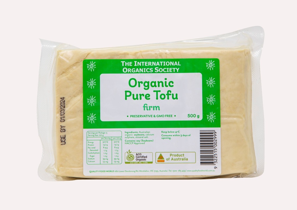 IOS Organic Firm Pure Tofu 500G