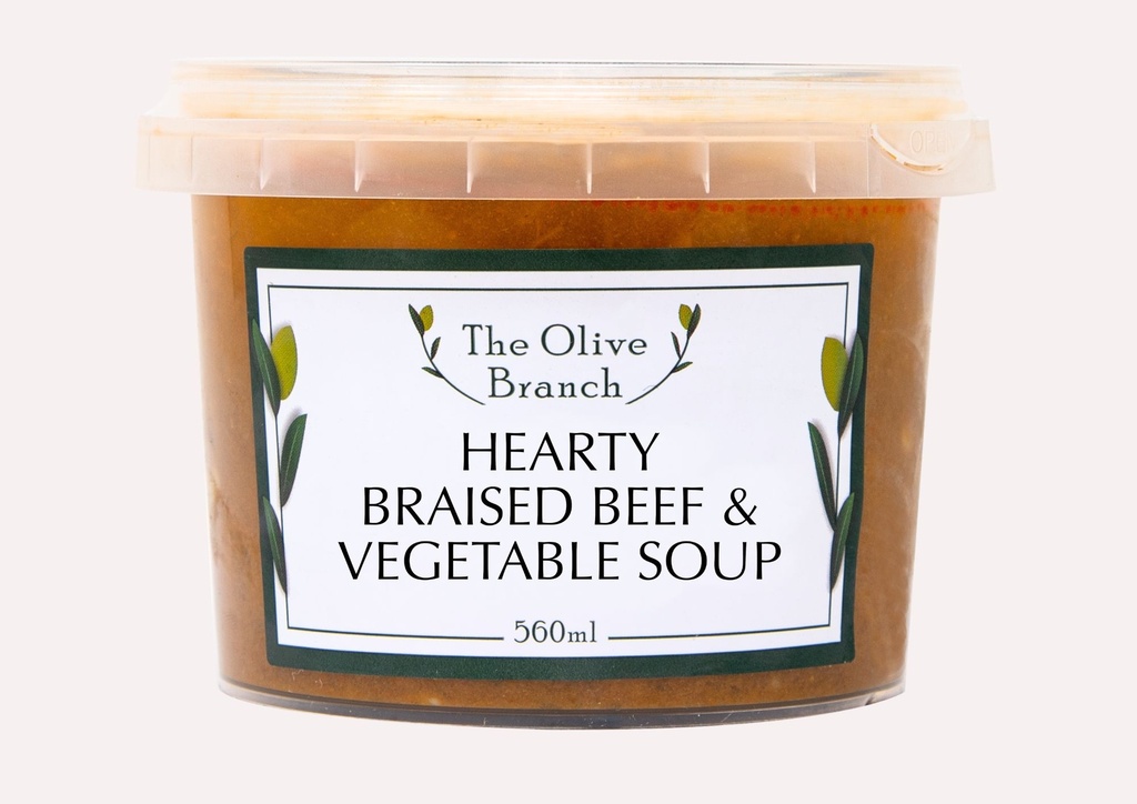 OB Hearty Braised Beef & Vegetable Soup 560Ml