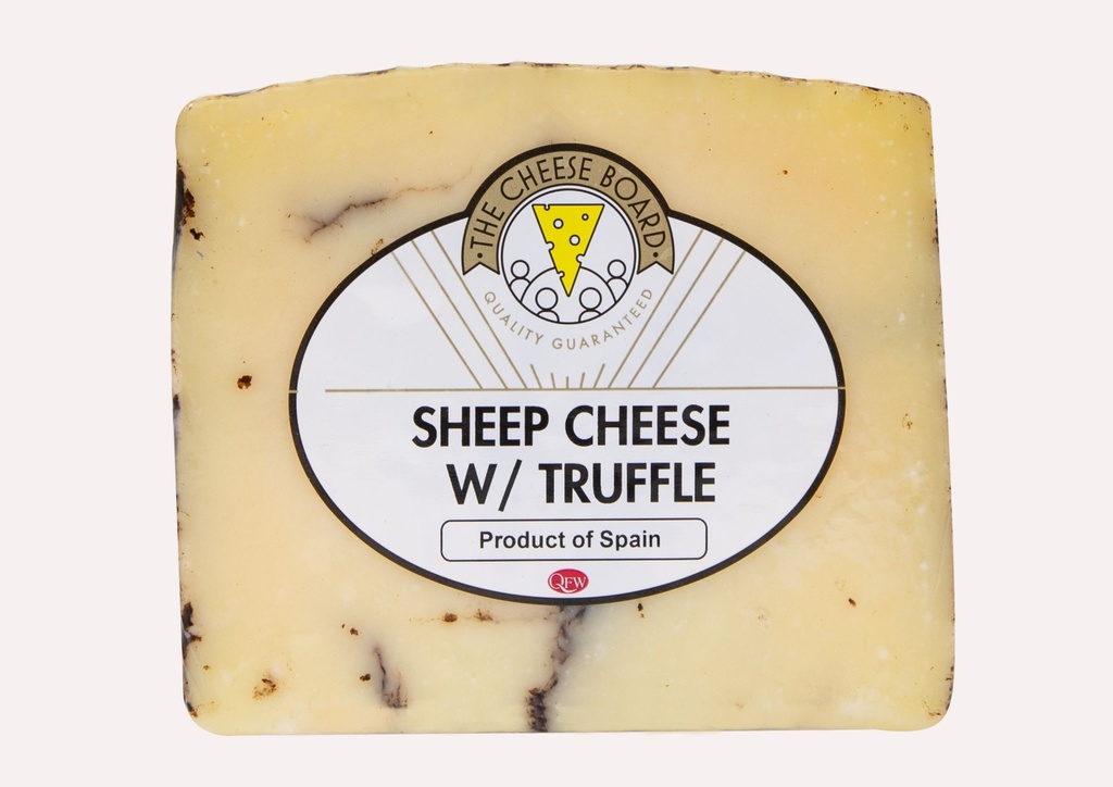 CB Spanish Sheep Cheese With Truffle Rw Pcs (Ctn-8)