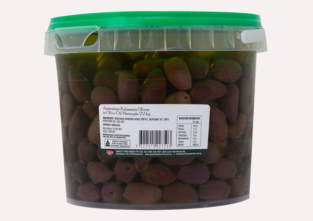 OB Kalamata Oliv/Olivoil 2.2Kg