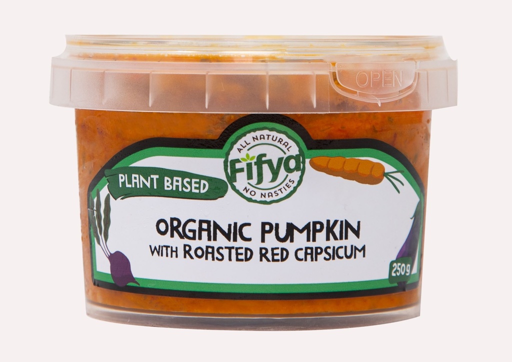 FIFYA Pb Organic Pumpkin With Roasted Capsicum 250G