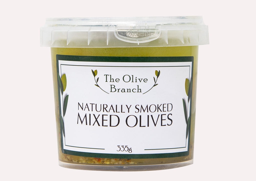OB Naturally Smoked Mixed Olives  335G