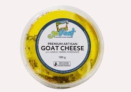 [GG3567] GG Premium Artisan Goat Cheese Marinated With Garlic & Herbs 180G