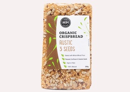 [MH124] MH Organic Crispbread With Rustic 3 Seeds 200G