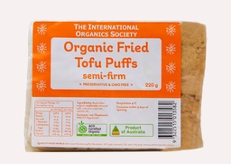 [2203582] IOS Organic Fried Tofu Puffs 220G